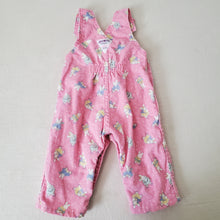 Load image into Gallery viewer, Vintage Oshkosh Bunnies Crossfront Overalls 3-6 months
