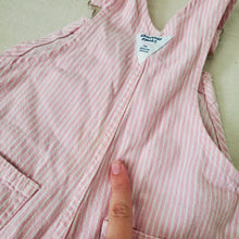 Load image into Gallery viewer, Vintage Oshkosh Pink Engineer Striped Overalls 2t
