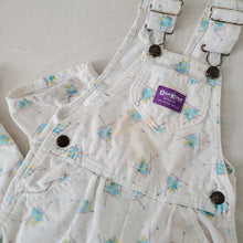 Load image into Gallery viewer, Vintage 80s Oshkosh Skiing Bunnies Overalls 4t
