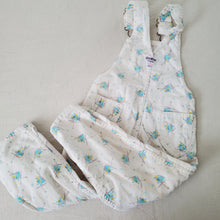 Load image into Gallery viewer, Vintage 80s Oshkosh Skiing Bunnies Overalls 4t
