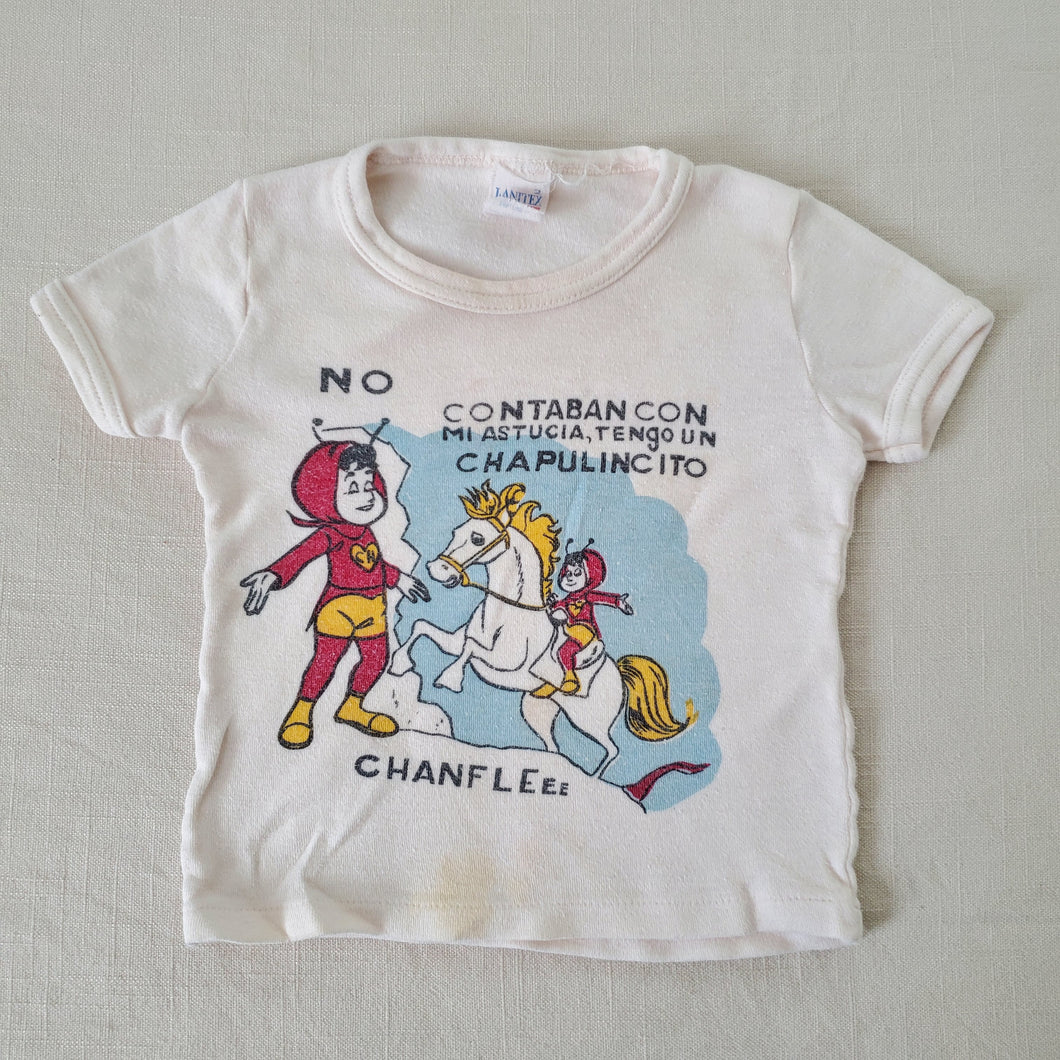 Vintage Spanish Souvenir Tee 12-18 months