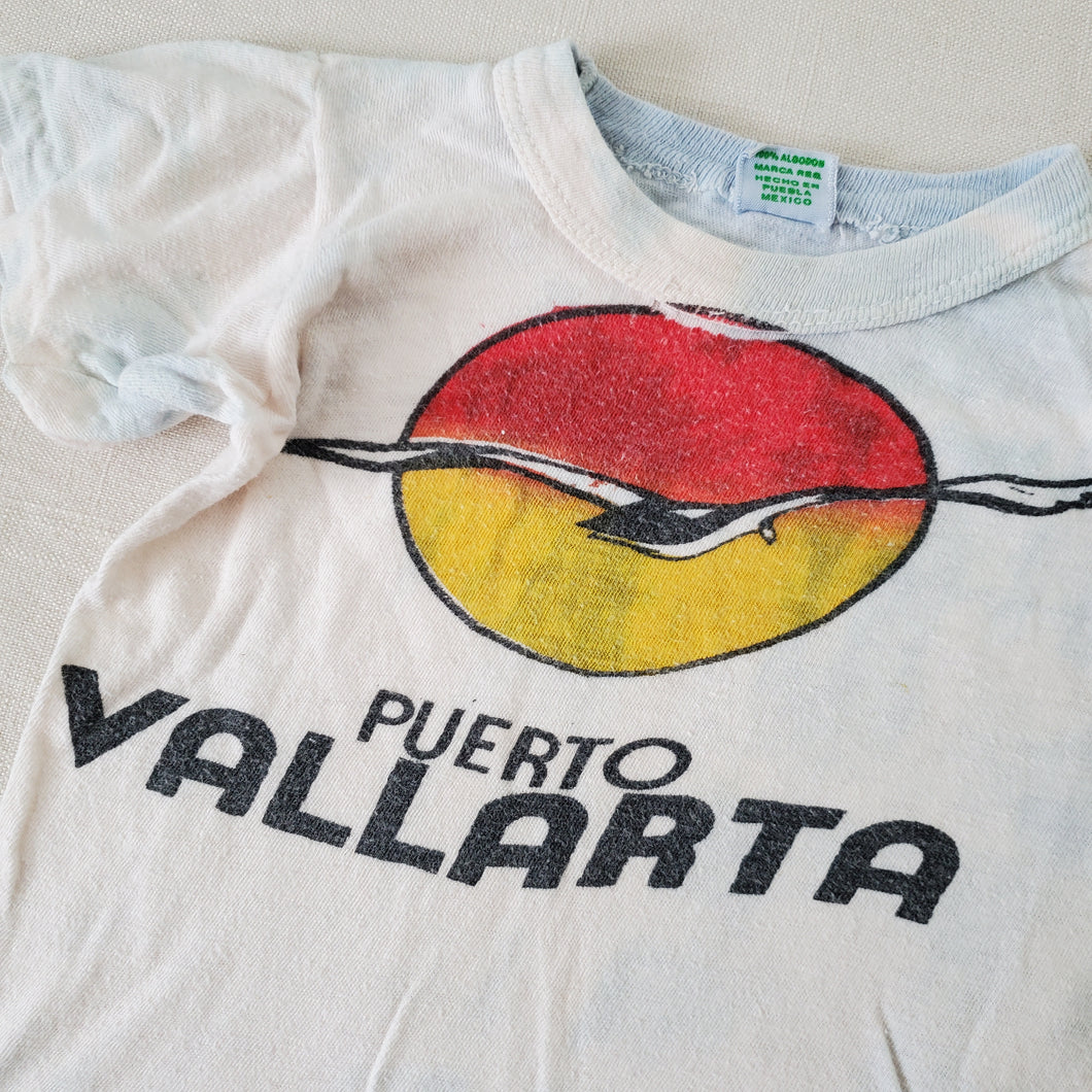 Vintage Puerto Vallarta Mexico Tee 12-18 months