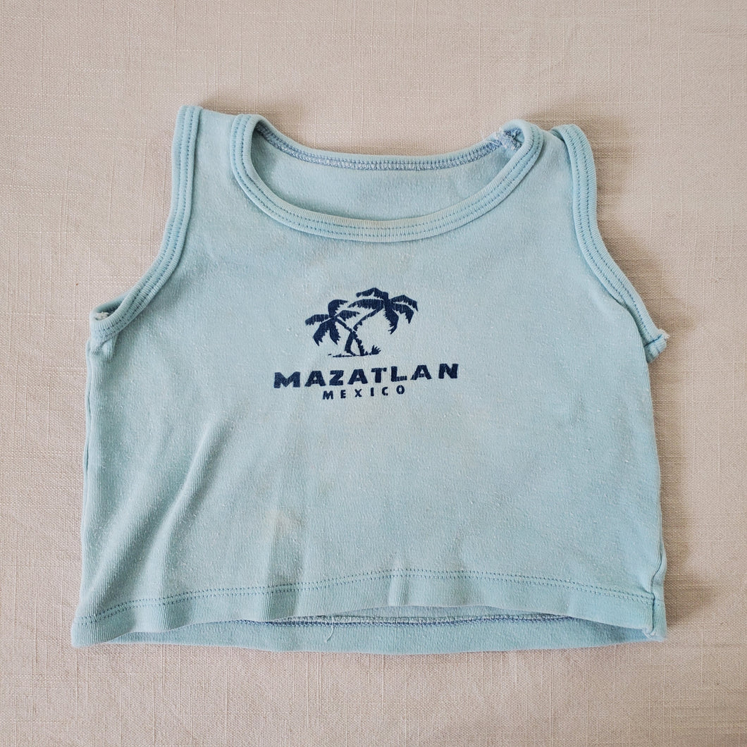 Vintage Mazatlan Mexico Tank Top 12-24 months