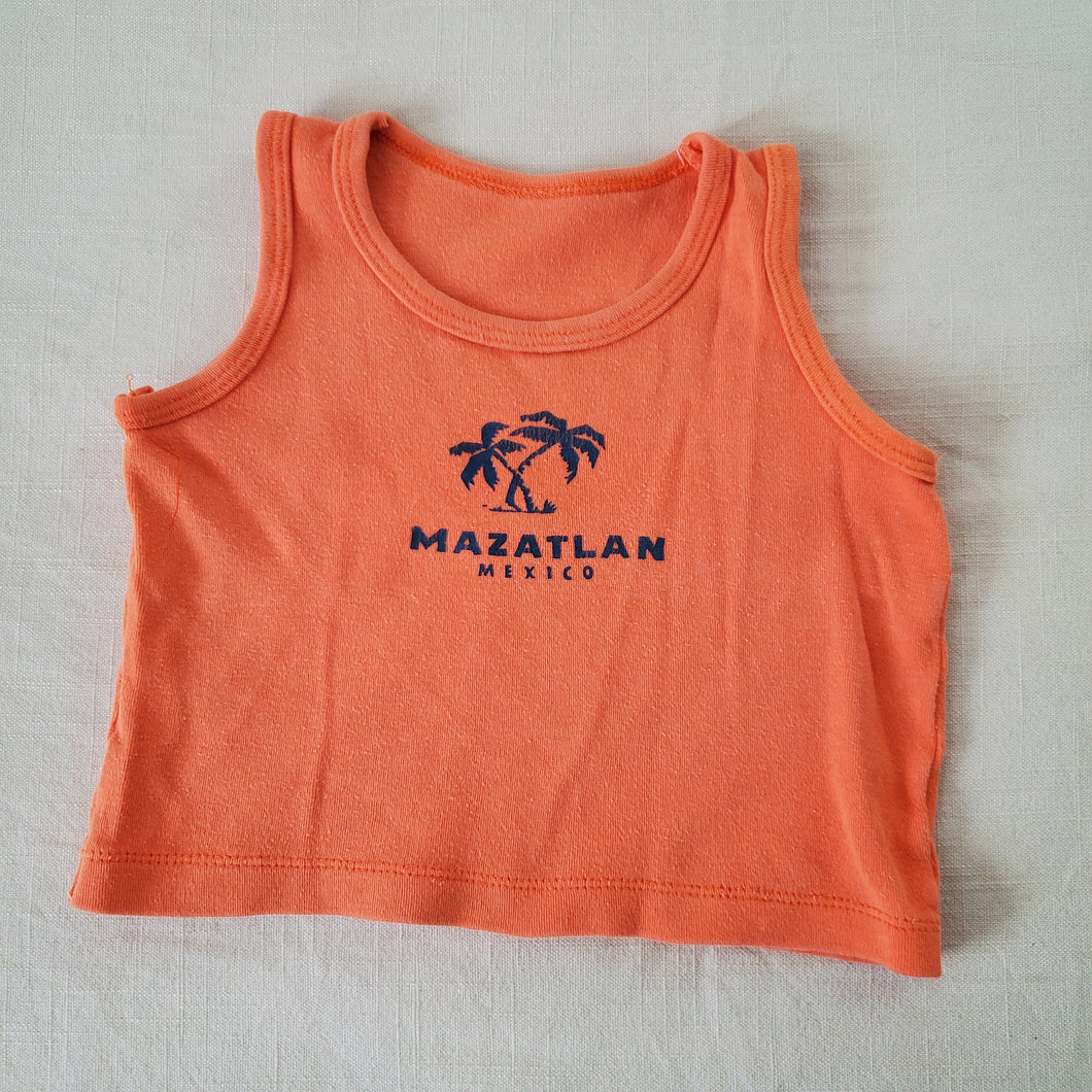 Vintage Mazatlan Mexico Tank Top 12-24 months