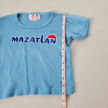 Load image into Gallery viewer, Vintage Mazatlan Mexico Blue Tee 2t
