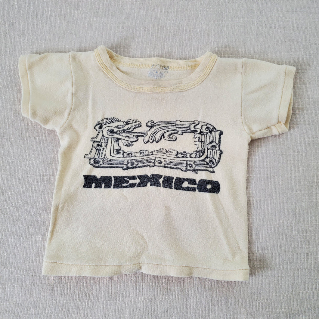 Vintage Mexico Ancient Snake Tee 9-12 months