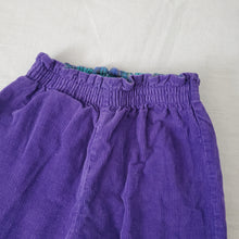 Load image into Gallery viewer, Vintage Reversible Purple/Plaid Pants 3t
