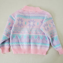 Load image into Gallery viewer, Vintage Pastel Knit Sweater 3t
