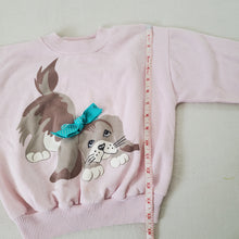 Load image into Gallery viewer, Vintage Puppy Pink Crewneck 4t/5t
