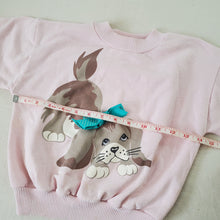 Load image into Gallery viewer, Vintage Puppy Pink Crewneck 4t/5t
