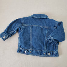 Load image into Gallery viewer, Vintage Baby Jean Jacket 0-3 months
