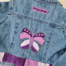 Load image into Gallery viewer, Y2k Butterfly Jean Jacket 3t
