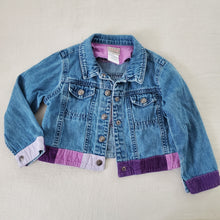 Load image into Gallery viewer, Y2k Butterfly Jean Jacket 3t
