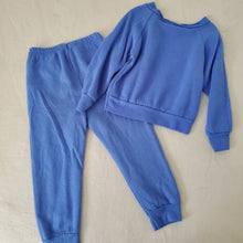 Load image into Gallery viewer, Vintage Blue Sweats Set 3t/4t
