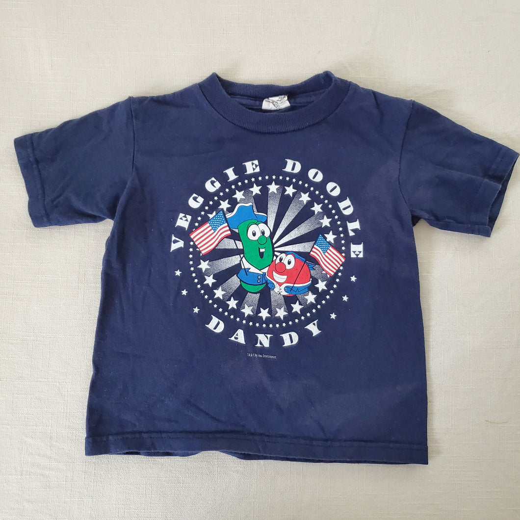 Y2k VeggieTales Doodle Dandy Tee 3t