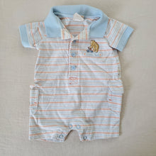 Load image into Gallery viewer, Y2k Classic Pooh Striped Romper newborn
