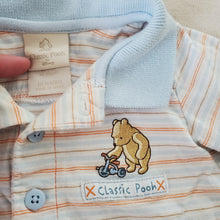 Load image into Gallery viewer, Y2k Classic Pooh Striped Romper newborn
