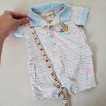 Load image into Gallery viewer, Y2k Classic Pooh Striped Romper newborn
