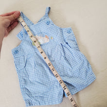 Load image into Gallery viewer, Y2k Peter Pan Shortalls 0-3 months
