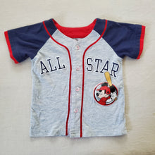 Load image into Gallery viewer, Mickey Baseball All Star Shirt 2t
