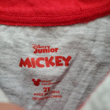 Load image into Gallery viewer, Mickey Baseball All Star Shirt 2t
