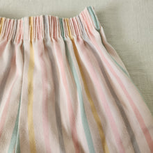 Load image into Gallery viewer, Vintage Pastel Striped Shorts 3t
