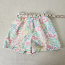 Load image into Gallery viewer, Vintage Pastel Dinosaur Shorts 4t
