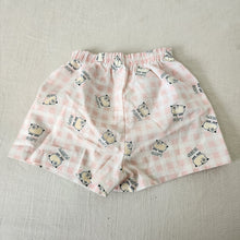 Load image into Gallery viewer, Vintage Sheep Gingham Shorts 3t/4t
