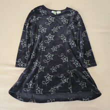 Load image into Gallery viewer, Y2k Velvet Glittery Star Dress 4t
