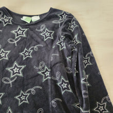 Load image into Gallery viewer, Y2k Velvet Glittery Star Dress 4t
