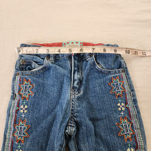 Load image into Gallery viewer, Y2k Embroidered Flared Jeans 3t *flaw
