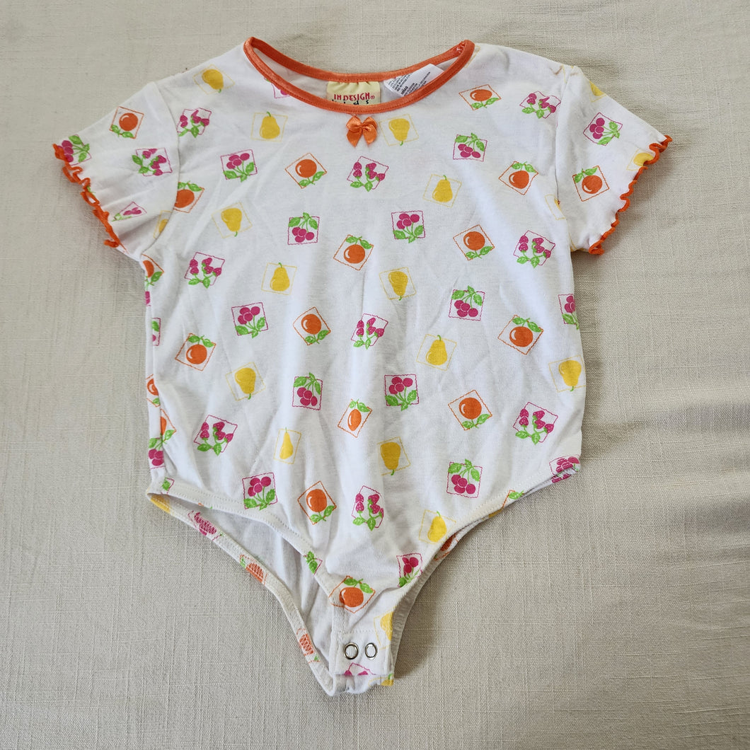 Vintage Deadstock Fruit One Piece 3t