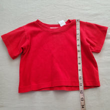 Load image into Gallery viewer, Vintage Solid Red Tee 6-12 months
