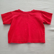 Load image into Gallery viewer, Vintage Solid Red Tee 6-12 months
