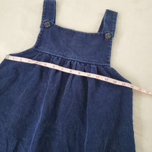 Load image into Gallery viewer, Vintage Navy Duck Dress kids 8/9
