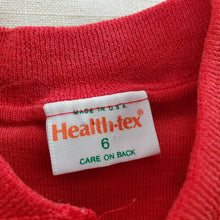 Load image into Gallery viewer, Vintage Healthtex Red Tee 4t
