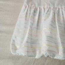 Load image into Gallery viewer, Vintage Pastel Striped Dress 5t
