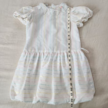 Load image into Gallery viewer, Vintage Pastel Striped Dress 5t
