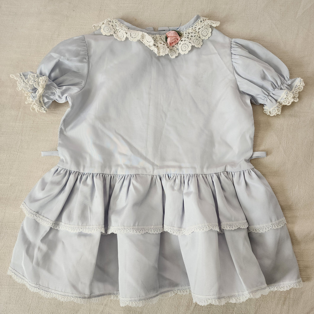 Vintage Blue/Grey Tunic/Dress 2t/4t