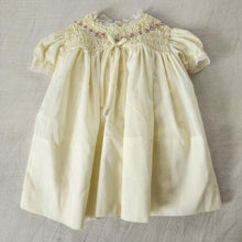 Load image into Gallery viewer, Vintage Heirloom Smocked Dress 6-9 months
