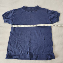 Load image into Gallery viewer, Vintage 60s Navy Ringer Tee 4t/5t *flaw
