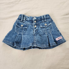 Load image into Gallery viewer, Vintage 90s Self Esteem Jean Skirt 4t
