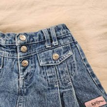 Load image into Gallery viewer, Vintage 90s Self Esteem Jean Skirt 4t
