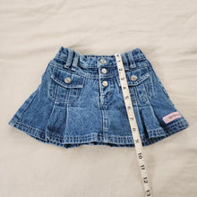 Load image into Gallery viewer, Vintage 90s Self Esteem Jean Skirt 4t
