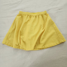 Load image into Gallery viewer, Vintage 70s Yellow Skirt kids 9/10
