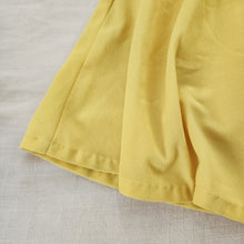 Load image into Gallery viewer, Vintage 70s Yellow Skirt kids 9/10
