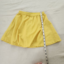 Load image into Gallery viewer, Vintage 70s Yellow Skirt kids 9/10
