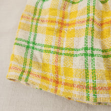 Load image into Gallery viewer, Vintage 70s Sunny Plaid Skirt 4t
