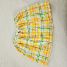 Load image into Gallery viewer, Vintage 70s Sunny Plaid Skirt 4t
