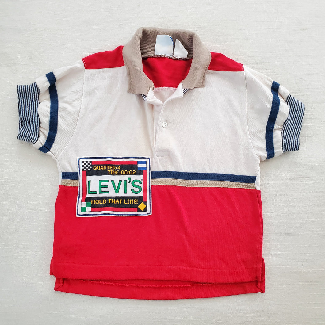 Vintage Levi's Racing Shirt 4t